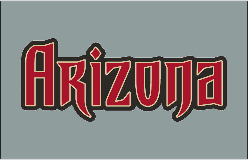 Arizona Diamondbacks 2007-2015 Jersey Logo iron on transfers for T-shirts version 3